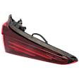 Passenger Side, Outer LED Tail Light, With bulb(s), OE Replacement, CAPA Certified
