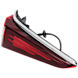 Passenger Side, Outer LED Tail Light, With bulb(s), OE Replacement, CAPA Certified