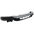 Front, Lower Textured Bumper Cover
