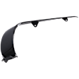 Front, Passenger Side Bumper Trim, Black