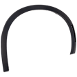 Front, Passenger Side Fender Flares, Textured Black CAPA Certified
