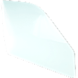 Front, Passenger Side Door Glass, Green Tint, FD20213GTN