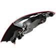 Driver Side, Outer LED Tail Light, With bulb(s), OE Replacement, Sedan