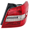 Passenger Side Halogen/LED Combo Tail Light, With bulb(s), OE Replacement