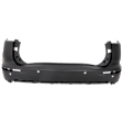 Rear Primed Bumper Cover, CAPA Certified