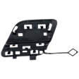 Rear Hitch Cover, Retainer, Primed, Sedan