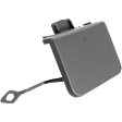 Rear Hitch Cover, Primed, Plastic