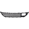 Front Bumper Grille, Black