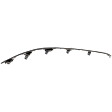 Front, Driver Side Bumper Trim, Gloss Black, For Models With Midnight Special Edition Package