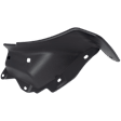 Front, Passenger Side Valance, Textured Black