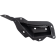 Front, Passenger Side Valance, Textured Black