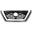 2021-2023 Nissan Rogue - Grille Black Shell and Insert