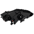 Driver Side LED Headlight, With bulb(s), Clear Lens, Black Interior