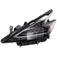 Driver Side LED Headlight, With bulb(s), OE Replacement