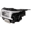 Driver Side LED Headlight, With bulb(s), OE Replacement,, CAPA Certified