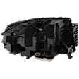 Driver Side LED Headlight, With bulb(s), OE Replacement,, CAPA Certified