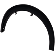 Front, Passenger Side Fender Flares, Textured Black
