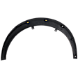 Front, Passenger Side Fender Flares, Textured Black