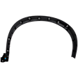 Front, Driver Side Fender Flares, Textured Black