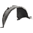 Front, Passenger Side, Front Section Fender Liner, S Model, CAPA CERTIFIED