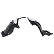 Front, Driver Side, Inner Section Fender Liner