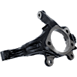 Front, Driver Side Steering Knuckle, Without Backing Plate, Without Bearing