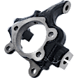 Front, Driver Side Steering Knuckle, Without Backing Plate, Without Bearing