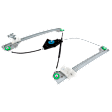 Front, Driver Side Window Regulator, Power