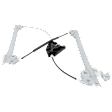 Front, Driver Side Window Regulator, Power