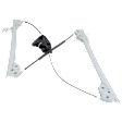 Front, Driver Side Window Regulator, Power