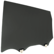 Rear, Passenger Side Door Glass, Gray Tint Privacy, USA Built Vehicle, Replaces NAGS Number FD26224YPY