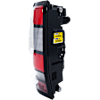 Driver Side LED Tail Light, With bulb(s), OE Replacement, CAPA Certified