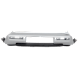 Rear Painted Silver Bumper Cover, without Mounting Bracket, For Models without Towing Hitch