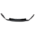 Rear Painted Silver Bumper Cover, without Mounting Bracket, For Models without Towing Hitch