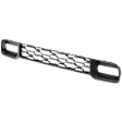 Front Bumper Grille, Textured Black, with Type 1 Tow Hook Holes