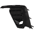 Front, Passenger Side Fog Light Trim, Textured Black