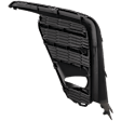 Front, Passenger Side Fog Light Trim, Textured Black