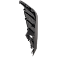 Front, Passenger Side Fog Light Trim, Textured Black