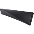 Rear, Passenger Side Door Molding and Beltlines, Textured Black