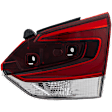 2019-2024 Subaru Forester - Passenger Side, Inner Tail Light, with Bulb, Halogen, Clear and Red Lens