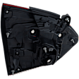 2019-2024 Subaru Forester - Passenger Side, Inner Tail Light, with Bulb, Halogen, Clear and Red Lens
