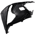 Front, Driver Side Primed Bumper Cover, For Models without Parking Aid Sensor, CAPA CERTIFIED