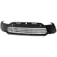 Front Bumper Grille, Dark Gray, For Models with Front View Camera
