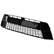 Front Bumper Grille, Black