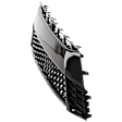 Front Bumper Grille, Black