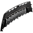 Front Bumper Grille, Black