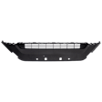 Front Bumper Grille, Black