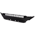 Front Bumper Grille, Black