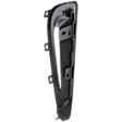 Driver Side Fog Light Trim, Silver