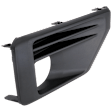 Driver Side Fog Light Trim, Black